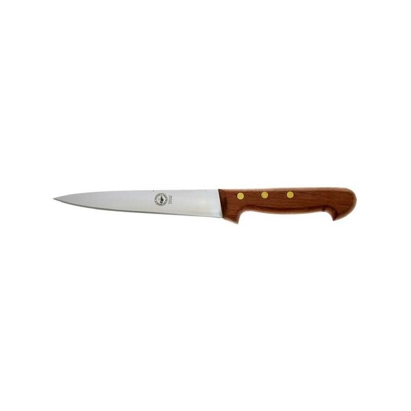 COLTELLO SCANNO MANICO LEGNO CM 16