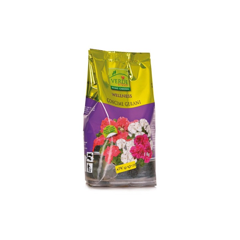 CONCIME GRANULARE VERDE VIVO KG 1 GERANI