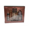 CONFEZIONE REGALO NATALE TESORI D'ORIENTE CON MASSAGGIATORE SPA HAMMAN
