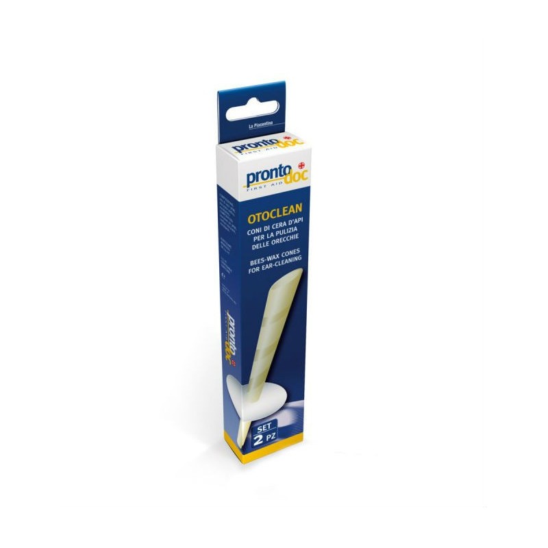 CONI DI CERA PER PULIZIA ORECCHIE OTOCLEAN Pz 2