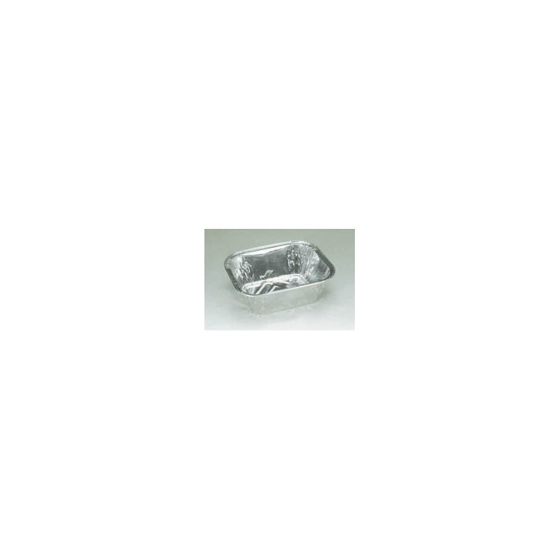 CONTENITORE ALLUMINIO RETTANGOLARE R12 x 100 Pz