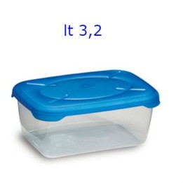 CONTENITORE ERMETICO BELLI&FORTI FRIGOBELLA RETTANGOLARE LT 3,2