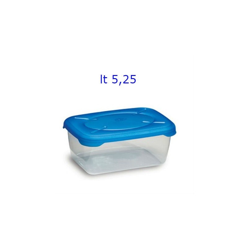 CONTENITORE ERMETICO BELLI&FORTI FRIGOBELLA RETTANGOLARE LT 5,25