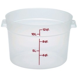 CONTENITORE IN PLASTICA TONDO CON MANICI LT 11,4