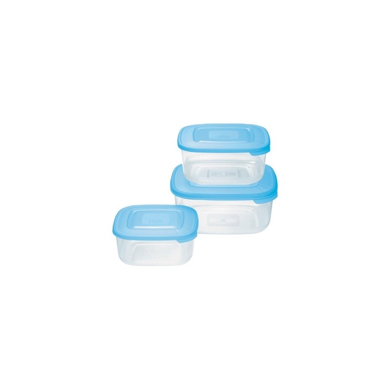Set 3 Contenitori Ermetici Quadrati Tontarelli | RagStore