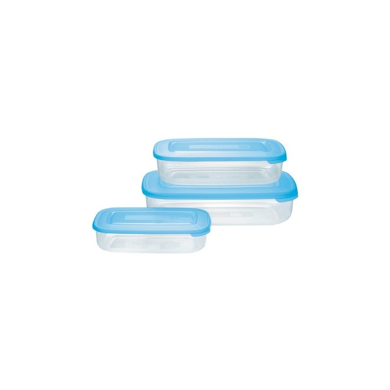Set 3 Contenitori Ermetici Rettangolari Tontarelli | RagStore