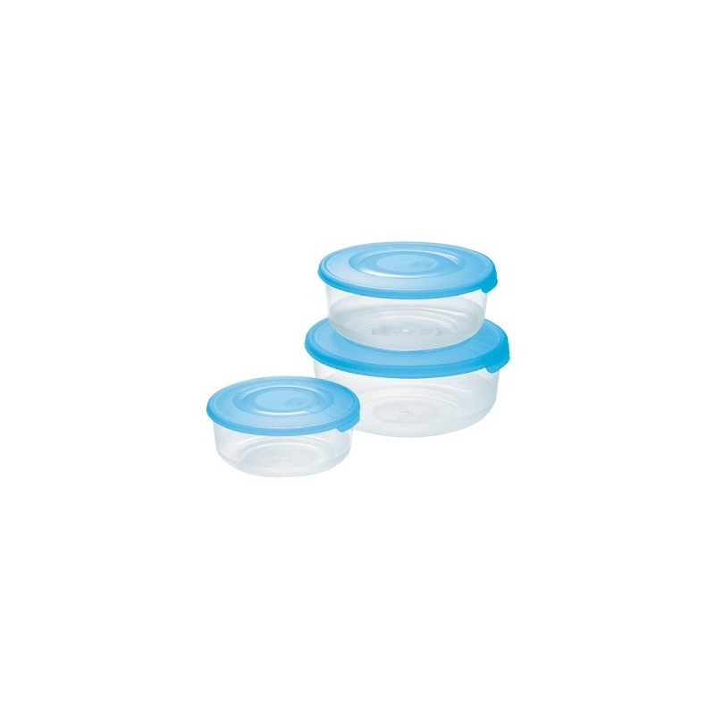 Set 3 Contenitori Ermetici Tondi Tontarelli | RagStore