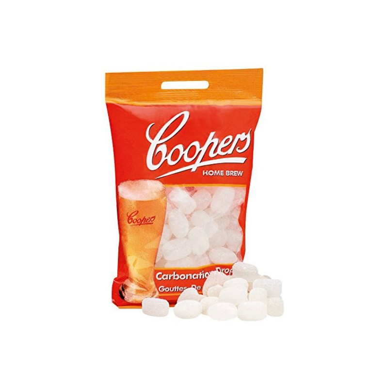GOCCE CARBONATO PER FERMENTAZIONE BIRRA COOPERS 250 G