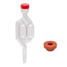 Mini fermentatore a due bolle per vino e birra