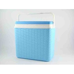 FRIGO TERMICO MIDOLLINO RATTAN 24 LT AZZURRO