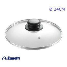 COPERCHIO IN VETRO CON POMELLO CM 24 ZANETTI