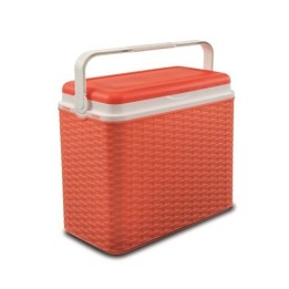 FRIGO TERMICO MIDOLLINO RATTAN 24 LT CORALLO