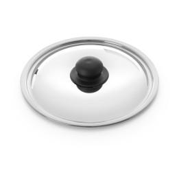 COPERCHIO INOX C/POMO ECONOMICO CM 32