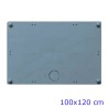 COPERCHIO PER CASSETTONE CM 100x120 GRIGIO