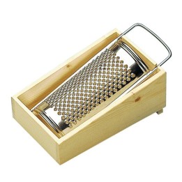 GRATTUGIA LEGNO A CASSETTO