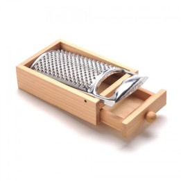 GRATTUGIA LEGNO CON CASSETTO