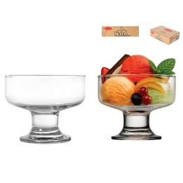 COPPA GELATO IN VETRO ICE VILLE 24 CL - Pz 6