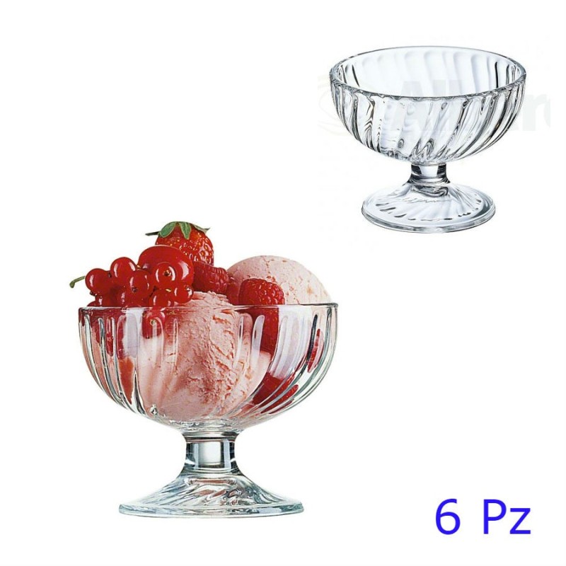 Coppette vetro dessert Sorbet 21 cl Luminarc