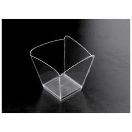 COPPETTA FINGER-FOOD ONDA 95 CC 25 Pz TRASPARENTE