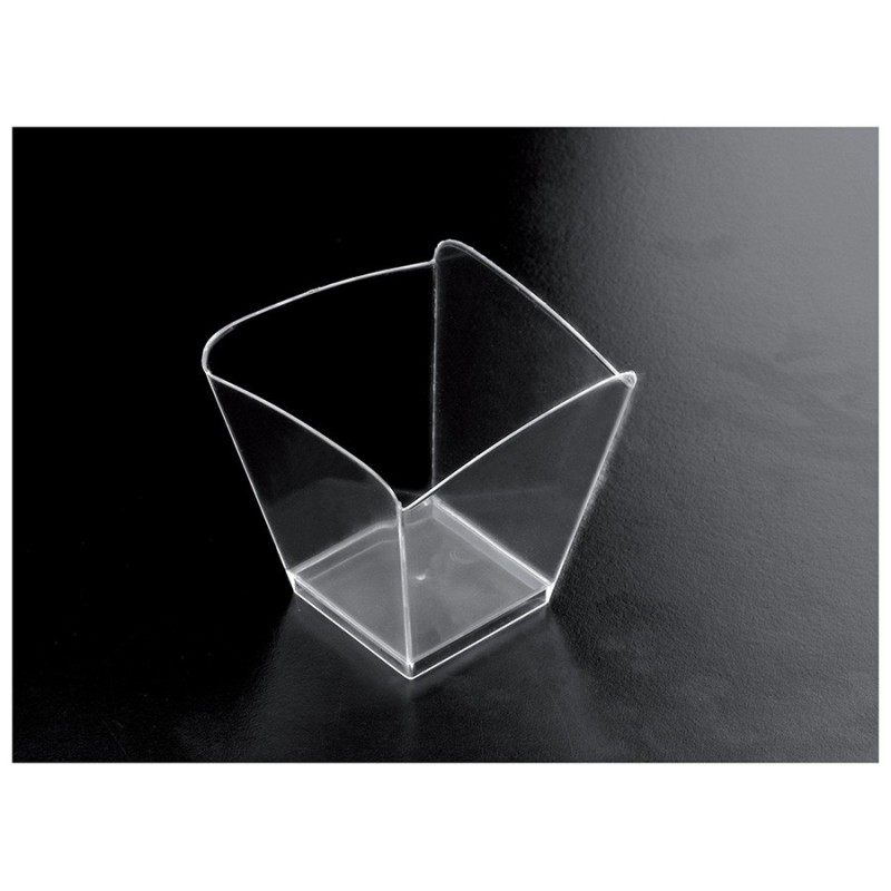COPPETTA FINGER-FOOD ONDA 95 CC 25 Pz TRASPARENTE