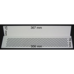 GRIGLIA PLASTICA PER POLLINE FORATA PIEGATA