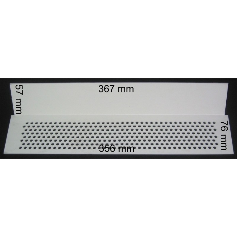 GRIGLIA PLASTICA PER POLLINE FORATA PIEGATA