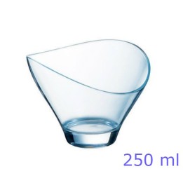 COPPETTA VETRO JAZZED 25 CL TRASPARENTE 6 Pz