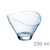 COPPETTA VETRO JAZZED 25 CL TRASPARENTE 6 Pz