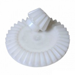 COPPIA INGRANAGGI PLASTICA PER SMELATORE MM 85