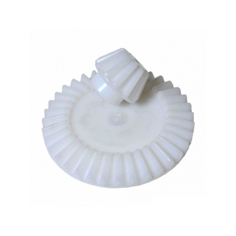 COPPIA INGRANAGGI PLASTICA PER SMELATORE MM 85