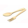 COPPIA POSATE CUCCHIAIO/FORCHETTA CM 25 *