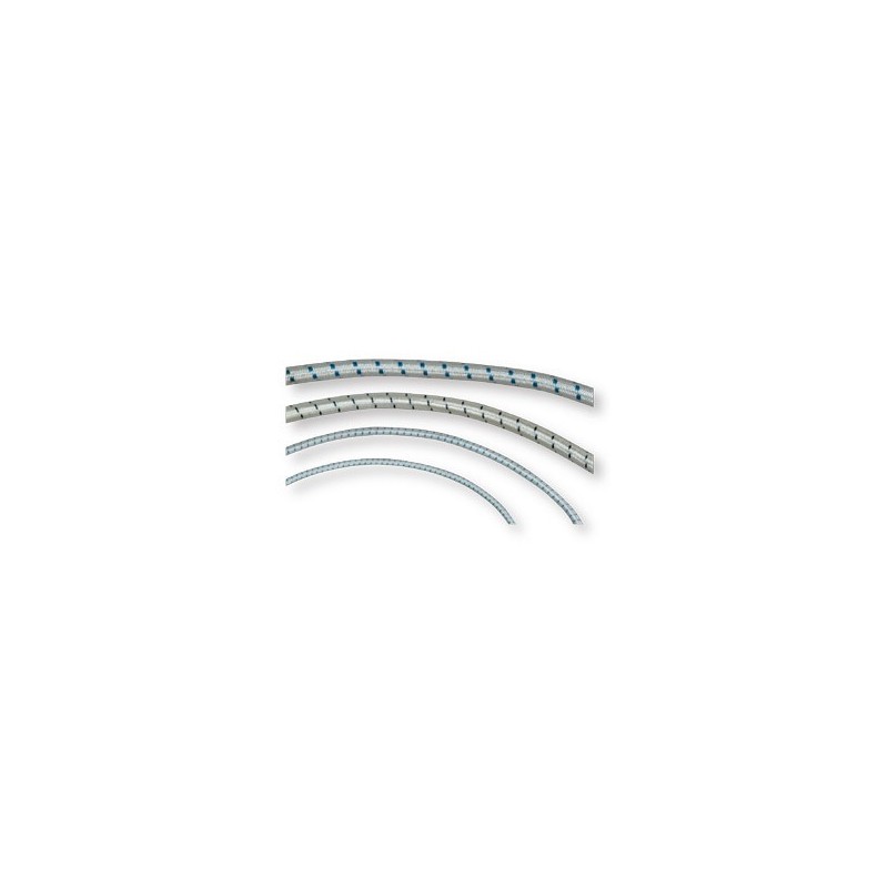 CORDA ELASTICA 6 MM BIANCO-GRIGIO