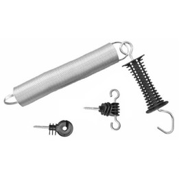 KIT PER PORTE RECENTI ELETTRICI CON MANIGLIA ISOLATORE E MOLLA