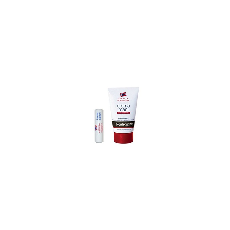 CREMA MANI NEUTROGENA ROSSA 50 ml + STICK LABBRA
