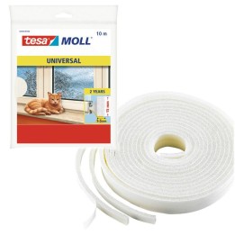 GUARNIZIONE PORTE E FINISTRE IN SCHIUMA 1-5x15 mm 10 MT BIANCO