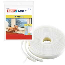 GUARNIZIONE PORTE E FINISTRE IN SCHIUMA 1-5x25 mm 10 MT BIANCO