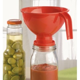 IMBUTO INVASATORE PLASTICA ROSSO PER BARATTOLI