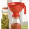 IMBUTO INVASATORE PLASTICA ROSSO PER BARATTOLI