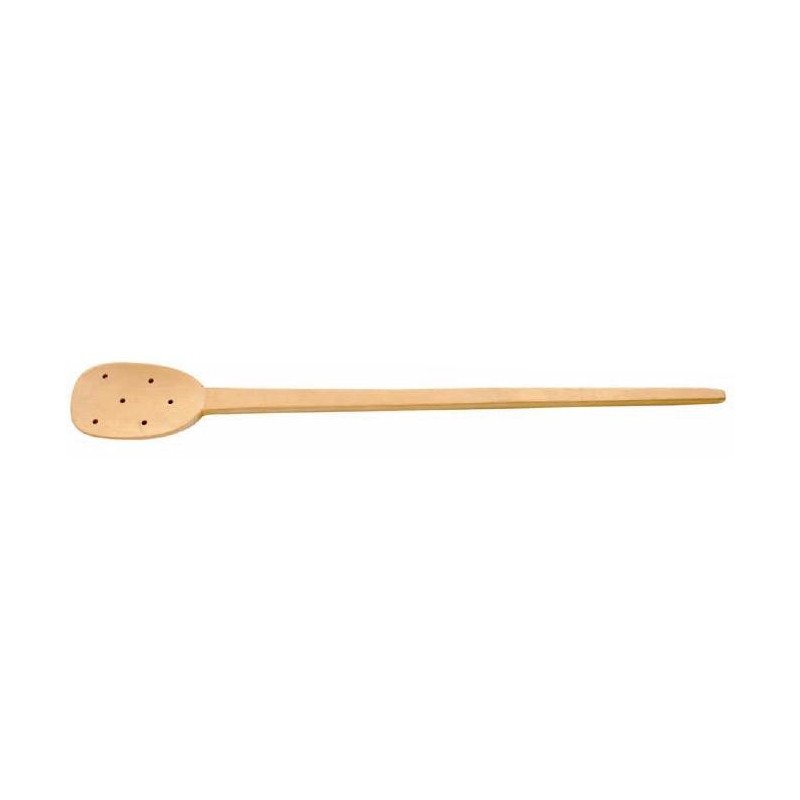 CUCCHIAIONE LEGNO FORATO CM 100