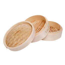 Cuoci Vapore Bambù EVA 25,5 cm - Vaporiera per Cucina Sana | RagStore