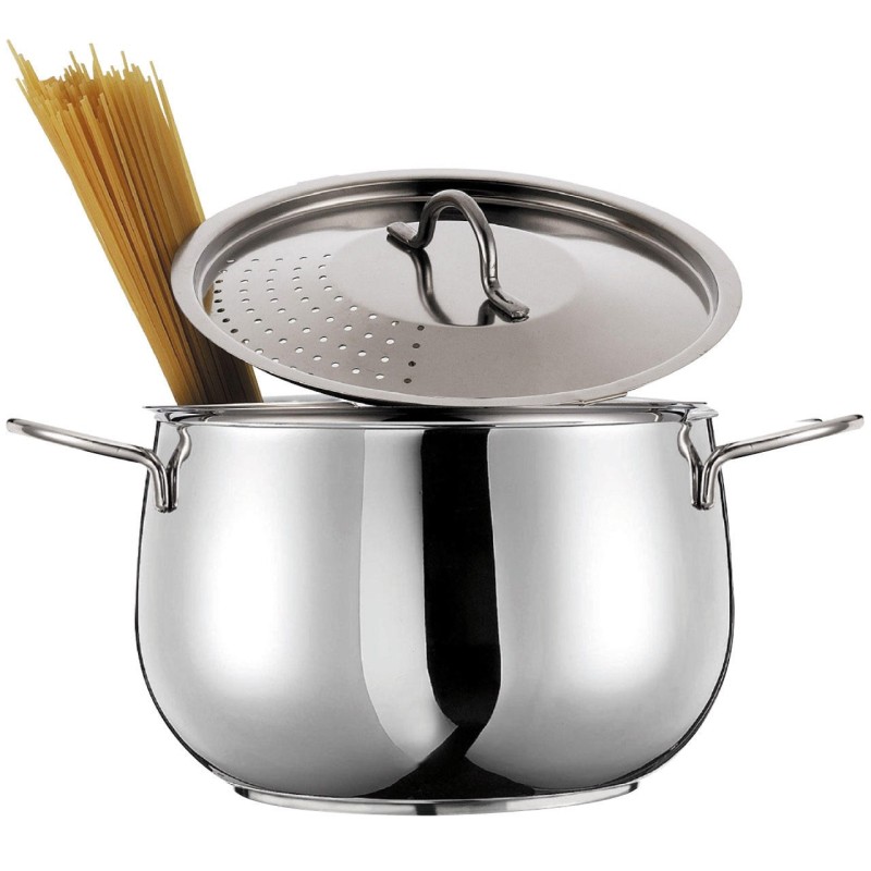 CUOCIPASTA INOX PASTAIOLA INOXRIV LOVE STORY CM 20 LT 4