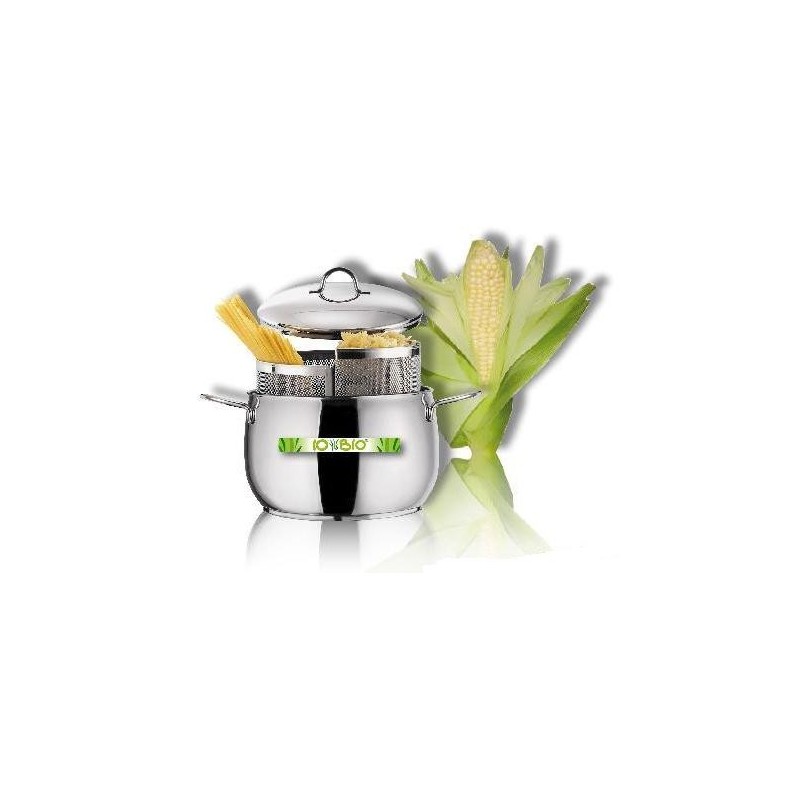 CUOCIPASTA INOXRIV DUETTO Lt 7 IO BIO