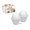 CUOCIUOVA PER MICROONDE COSMOPLAST - 2 Pz