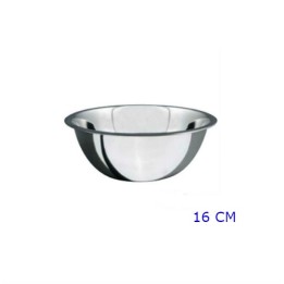 INSALATIERA CONCAVA INOX CM 16