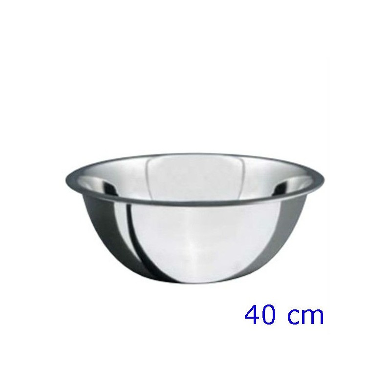 INSALATIERA CONCAVA INOX CM 40