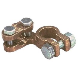 MORSETTO IN OTTONE PER BATTERIA NEGATIVO -