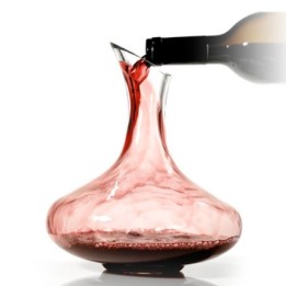DECANTER VINO IN CRISTALLO Lt 1,2 BOHEMIA