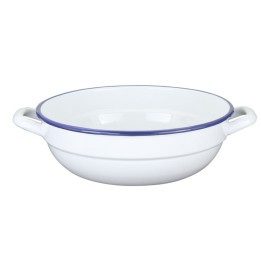 INSALATIERA SMALTATA BIANCA 2/M CM 28