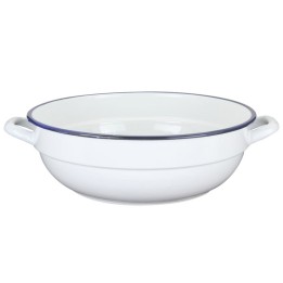 INSALATIERA SMALTATA BIANCA 2/M CM 32