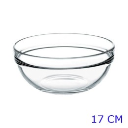 INSALATIERA VETRO CHEF CM 17